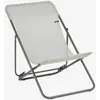 Image de Chaise pliante Lafuma Mobilier Maxi Transat Batyline blanc