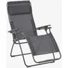 Image de Chaise pliante Lafuma Mobilier Futura Batyline Duo gris foncé chiné