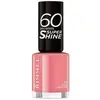 Image de Vernis Rimmel London Rose Libertine N°405 - 60 Seconds Super Shine 8 ml