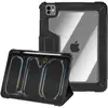 Image de Étui Antichoc Pour Ipad Pro 11 2024 / M5 2025 Clapet Support Coins Renforcés Noir Akashi