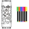 Image de Gourde d hydratation Canette creative color set dino - Les artistes de paris
