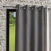 Image de Rideau À Oeillets En Microfibre Lavée 135x250 Cm Boheme Gris, Par Soleil D'ocre