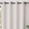 Image de Rideau à oeillets pur coton 135x250 cm PANAMA blanc par Soleil dOcre