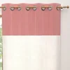 Image de Voile Coton À Oeillets 135x250 Cm Paulette, Par Soleil D'ocre