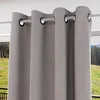 Image de Rideau à oeillets Isolant et 100% Occultant 135x180 cm ECLIPSE gris par Soleil docre