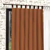 Image de Rideau À Pattes En Microfibre Lavée 135x250 Cm Boheme Terra, Par Soleil D'ocre