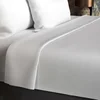 Image de Drap Plat En Coton 57 Fils 180x290 Cm Uni Blanc, Par Soleil D'ocre