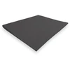 Image de Drap Plat En Coton 240x300 Cm Percale Anthracite, Par Soleil D'ocre