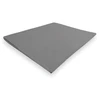Image de Drap Plat En Coton 260x300 Cm Percale Gris, Par Soleil D'ocre