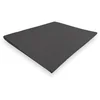 Image de Drap Plat En Coton 260x300 Cm Percale Anthracite, Par Soleil D'ocre