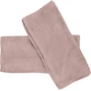 Image de Lot De 2 Serviettes Invités En Coton 500 Gr/m2 30x40 Cm Lagune Vieux Rose, Par Soleil D'ocre