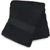 Image de Drap De Bain En Coton 500 Gr/m2 70x130 Cm Lagune Noir, Par Soleil D'ocre