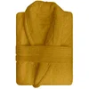 Image de Peignoir En Coton 500gr/m2 Taille 10-12 Ans Lagune Moutarde, Par Soleil D'ocre