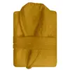 Image de Peignoir en coton 500grm2 taille m lagune moutarde, par soleil d'ocre