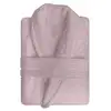 Image de Peignoir en coton 500grm2 taille m lagune vieux rose, par soleil d'ocre