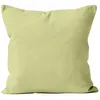 Image de Housse de coussin 60X60 cm ALIX vert citron par Soleil docre