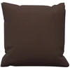 Image de Coussin En Coton 40x40 Cm Panama Brun, Par Soleil D'ocre