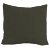 Image de Coussin décoratif lin coton 45x45 cm LINO kaki par Soleil dOcre