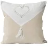 Image de Coussin en pur coton lavé 40x40 cm ELENA par Soleil dOcre