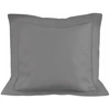 Image de Taie D'oreiller En Coton 63x63 Cm Percale Gris, Par Soleil D'ocre