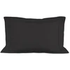 Image de Taie D'oreiller En Coton 50x75 Cm Percale Anthracite, Par Soleil D'ocre