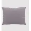 Image de Taie D'oreiller Unie 50x70 Cm Zzz Gris