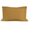 Image de Taie doreiller en coton 57 fils 50x70 cm UNI moutarde par Soleil docre