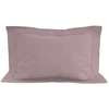 Image de Taie D'oreiller En Coton 57 Fils 50x70 Cm Uni Vieux Rose, Par Soleil D'ocre