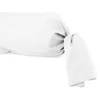Image de Taie De Traversin En Polycoton 45x185 Cm Percale Blanc, Par Soleil D'ocre