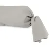 Image de Taie de traversin en coton 57 fils 45x185 cm UNI lin par Soleil docre
