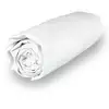 Image de Drap Housse En Coton 90x190 Cm Percale Blanc, Par Soleil D'ocre
