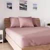 Image de Drap Housse En Coton 140x190 Cm Jersey Vieux Rose, Par Soleil D'ocre