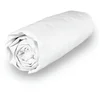 Image de Drap Housse En Coton 180x200 Cm Percale Blanc, Par Soleil D'ocre