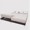 Image de Drap housse TPR en coton 57 fils 2X70X190 cm UNI lin par Soleil dOcre