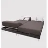 Image de Drap housse TPR en coton 57 fils 2x70x190 cm UNI brun par Soleil dOcre