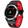 Image de Montre Connectée Iphone Android Bracelet Cardio 1.3 Pouce Photo à Distance Rouge