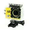 Image de Camera Embarquée Sports Wi-fi Lcd Caisson Étanche Waterproof 12 Mp Full Hd Jaune Rom 4 Go Yonis