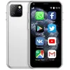Image de Smartphone Ultra Mince 2.5 Pouces Quad Core Bluetooth Wifi Dual SIM 1GB+8GB 3G + SD 16Go Blanc YONIS