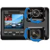 Image de Dashcam Ultra Hd 2160p Vision Nocturne 360° Gps Wifi Double Objectif Enregistrement Continu Yonis