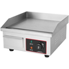 Image de Plancha Électrique Professionnelle 1500w Inox Anti-corrosion Pour Steaks Tofu Crêpes