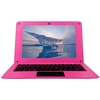 Image de Ordinateur Portable 10.1 Pouces Android 12 2gb+64gb Quad Core Wifi Bluetooth Noir Rose Yonis