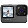 Image de Caméra D'action 4k Étanche Ip68 Double Écran Wifi - Carré - Yonis