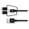 Image de Câble Wefix 3 En 1 Pour Iphone Ipad Ipod Noir