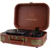 Image de Platine Vinyle Swingson On Stage Bt-vintage 33 45 78 Tours Bluetooth Rouge Bois