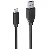 Image de Câble Usb-c Vers Usb-a Accsup 1 M Noir