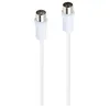 Image de Accessoire TV vidéo Accsup CABLE ANTENNE COAXIAL 10M BLANC