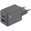 Image de Chargeur Secteur Wefix Pro Ac-255n2 Gan 45 W Usb-c Usb-a Gris