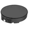 Image de Crêpière électrique 1200 w 30 cm thermostat réglable 210 c noir 7948018