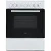 Image de Cuisinière Vitrocéramique Proline Pcc6060 Blanc Blanc Hxlxp : 85 X 59,5 X 65 Cm