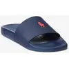Image de Claquettes Ralph Lauren Signature Pony bleu marine - 46